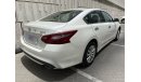 Nissan Altima 2.5L | S|  GCC | EXCELLENT CONDITION | FREE 2 YEAR WARRANTY | FREE REGISTRATION | 1 YEAR FREE INSURA
