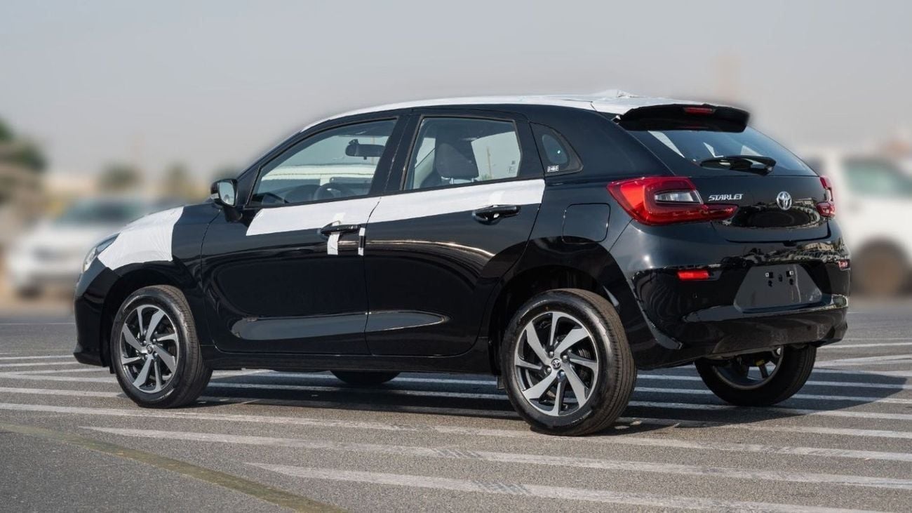 Toyota Starlet (LHD) TOYOTA STARLET 1.5P AT MY2025 – BLACK