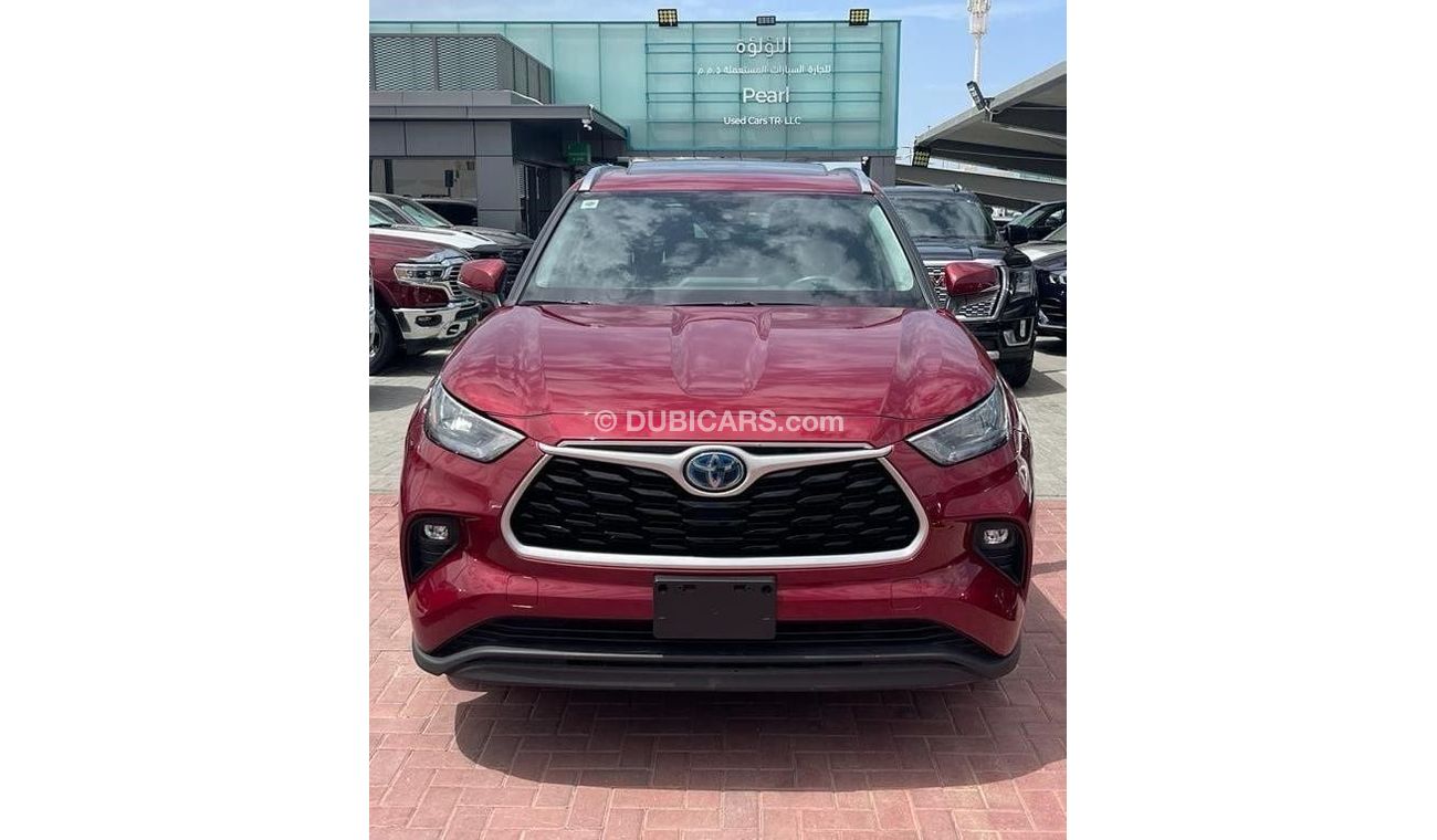 Toyota Highlander TOYOTA HIGHLANDER XLE HYBRID 2021- RED