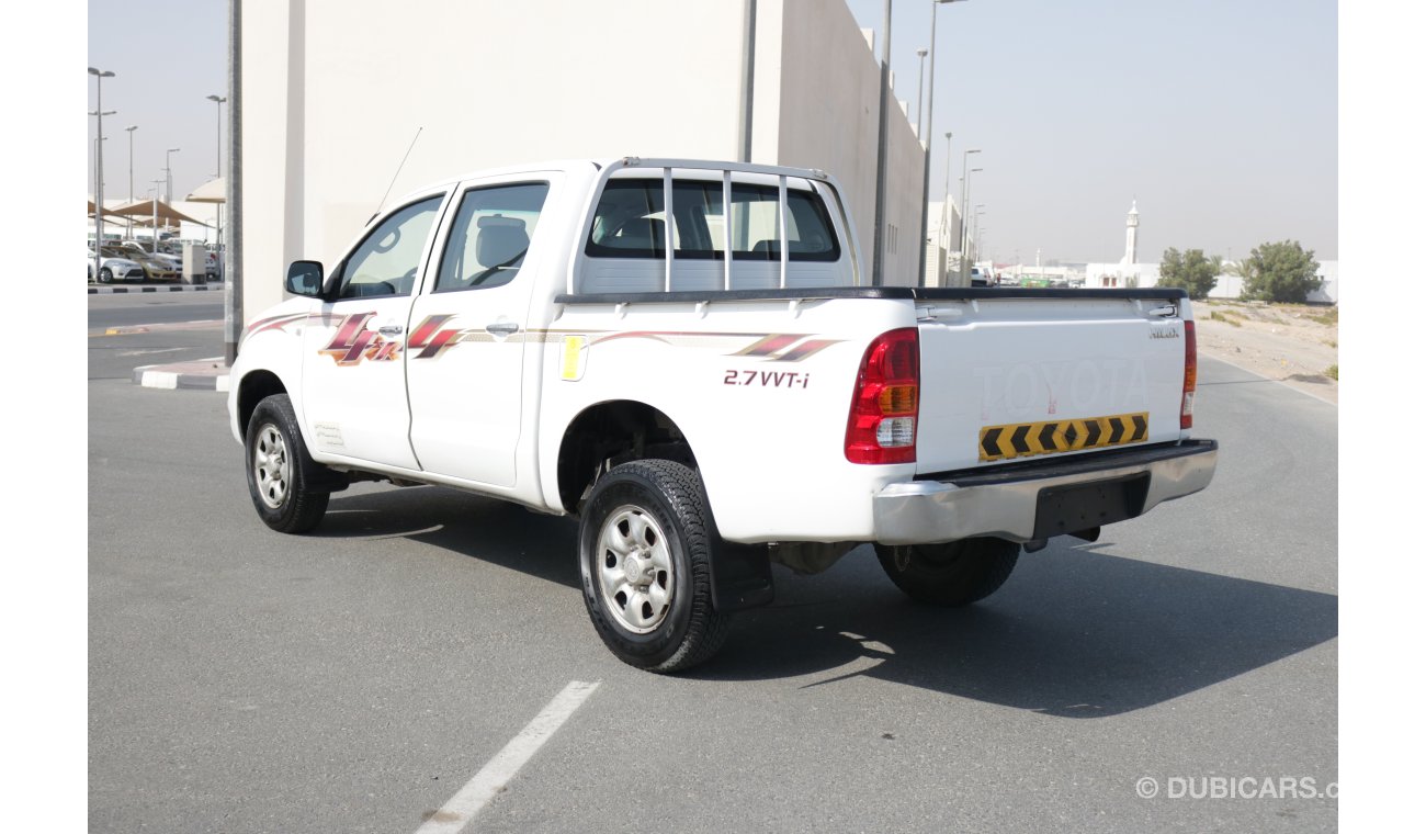 Toyota Hilux DUAL CABIN 4X4 AUTOMATIC PICKUP WITH GCC SPEC