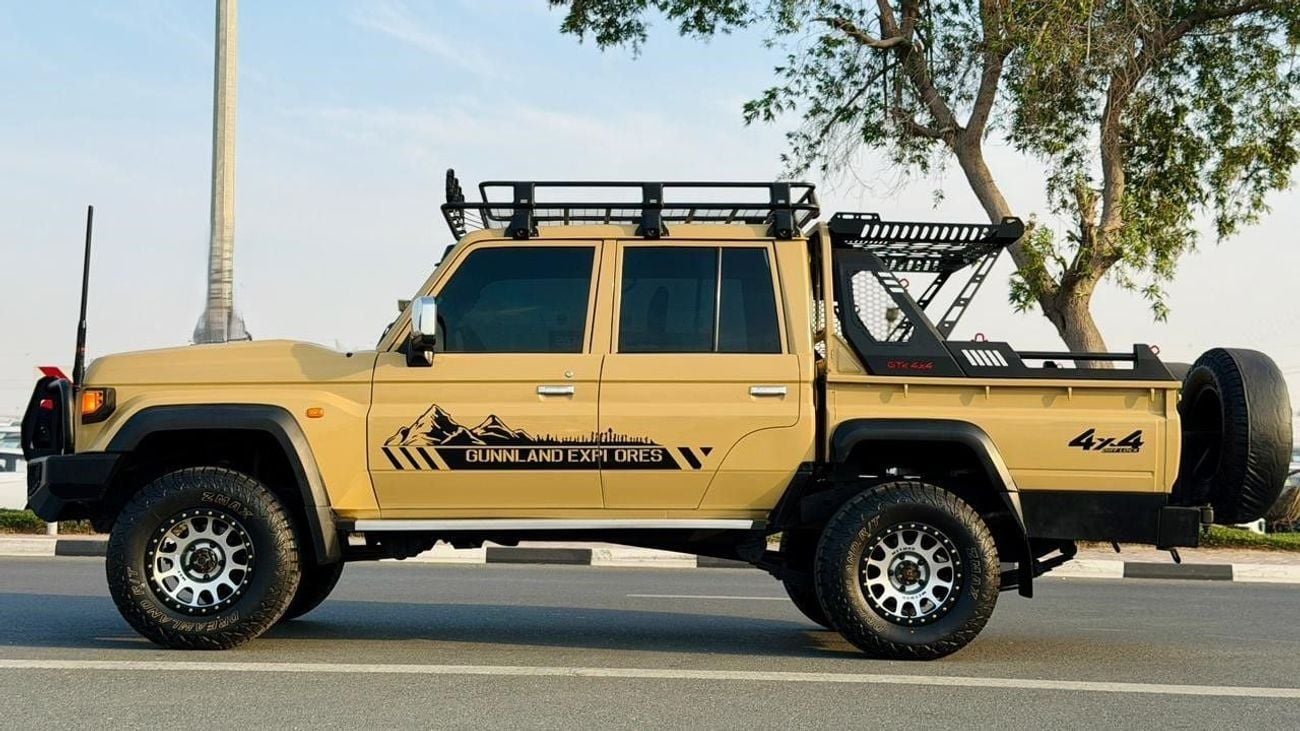 Toyota Land Cruiser Pick Up 2020 | 4.5L DIESEL | MANUAL TRANMSISSION | RIGHT-HAND-DRIVE | MODIFIED TO 2025 MODEL | BULL BAR WITH