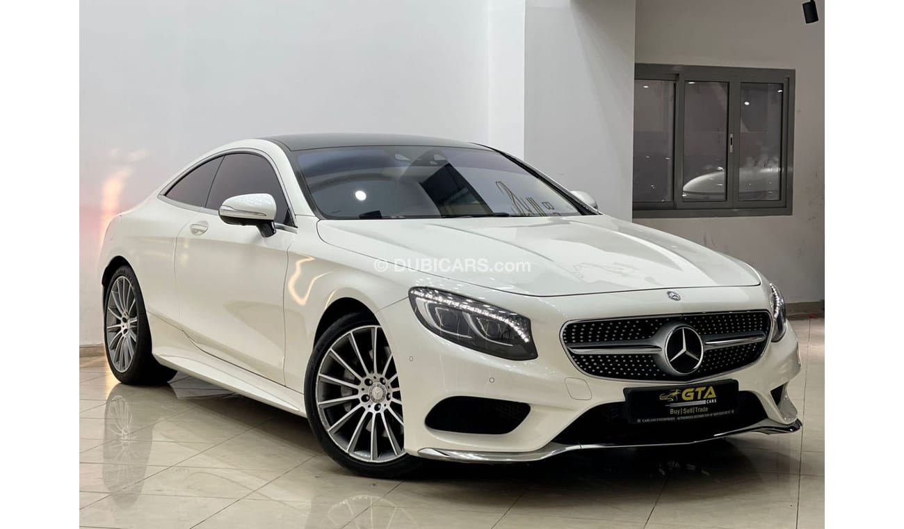 Mercedes-Benz S 500 Coupe 2016 Mercedes S500 4MATIC, Mercedes Service History, Warranty, GCC