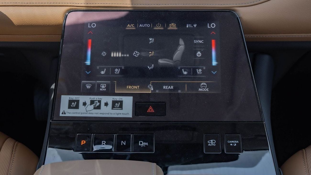 إنفينيتي QX80 2026 Infiniti QX80 Sensory 3.5L AT Petrol (White-Tan)