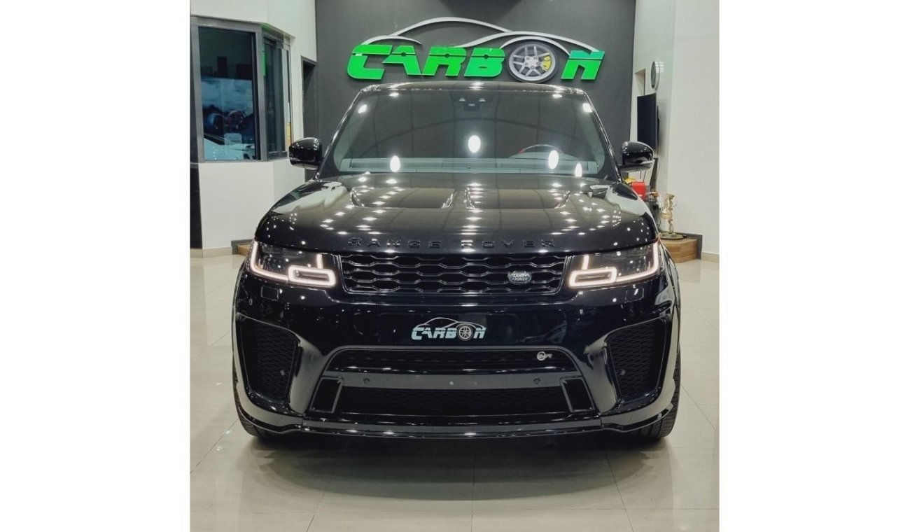 لاند روفر رانج روفر سبورت أس في آر RANGE ROVER SPORT SVR 575HP 2019 IN BEAUTIFUL CONDITION FOR 395K AED