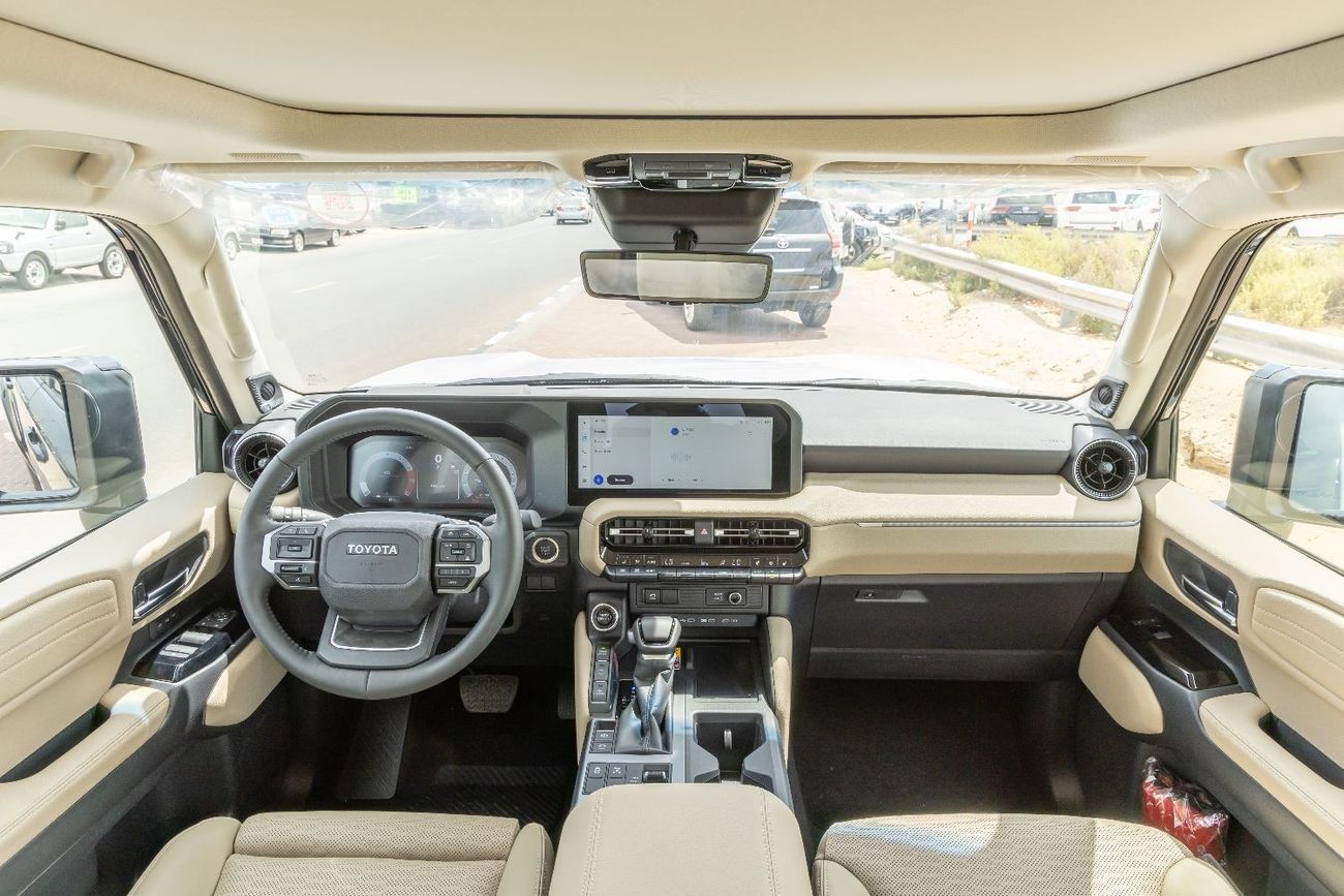 تويوتا برادو Toyota Prado VX-3 Petrol 2.4L 4WD - Black - 2025 (Export)