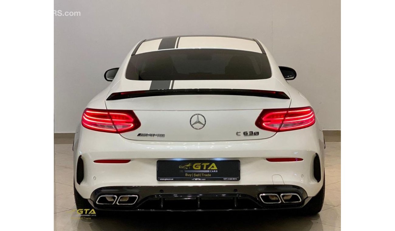 Mercedes-Benz C 63 Coupe 2017 Mercedes C63s AMG Coupe, Warranty, Full Mercedes History, GCC