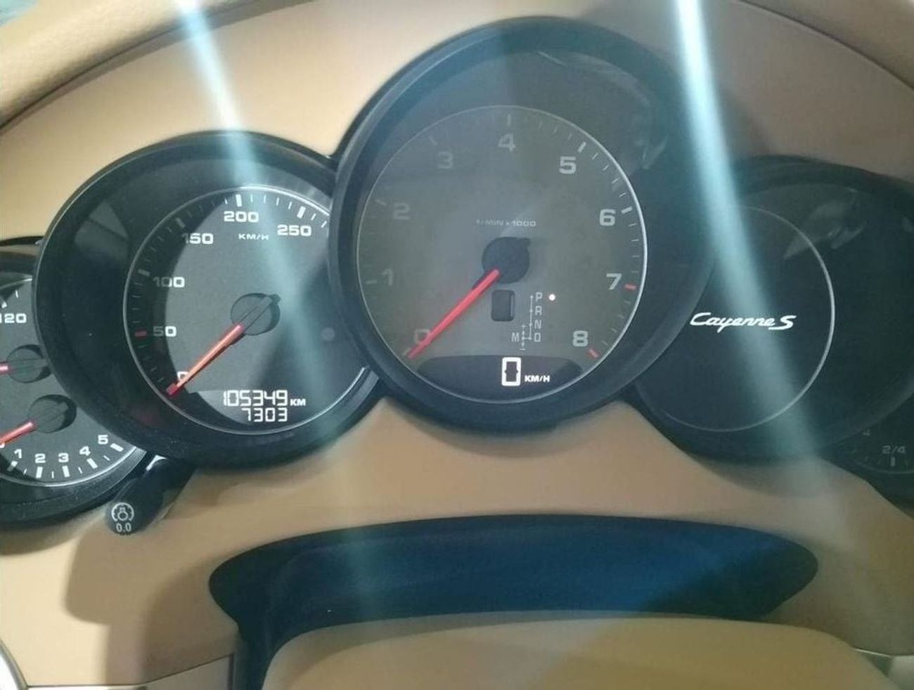 Porsche Cayenne S 4.8L PORSCHE CAYENNE S 2014 4.8L | SPORTS STEERING | SPECIAL BROWN PAINT | SUNROOF