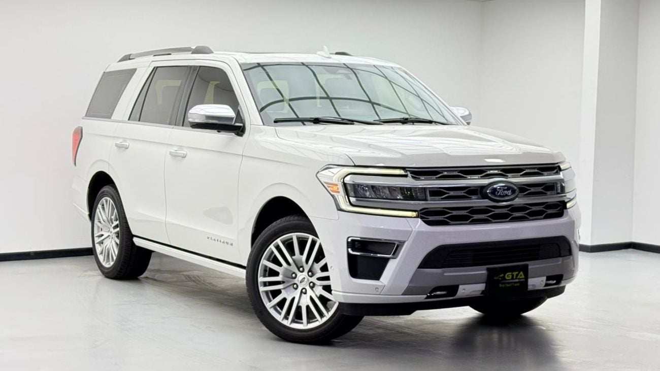 Ford Expedition 2024 Ford Expedition Platinum, 2030 Ford Warranty + Service Pack, Full Ford Service History, GCC