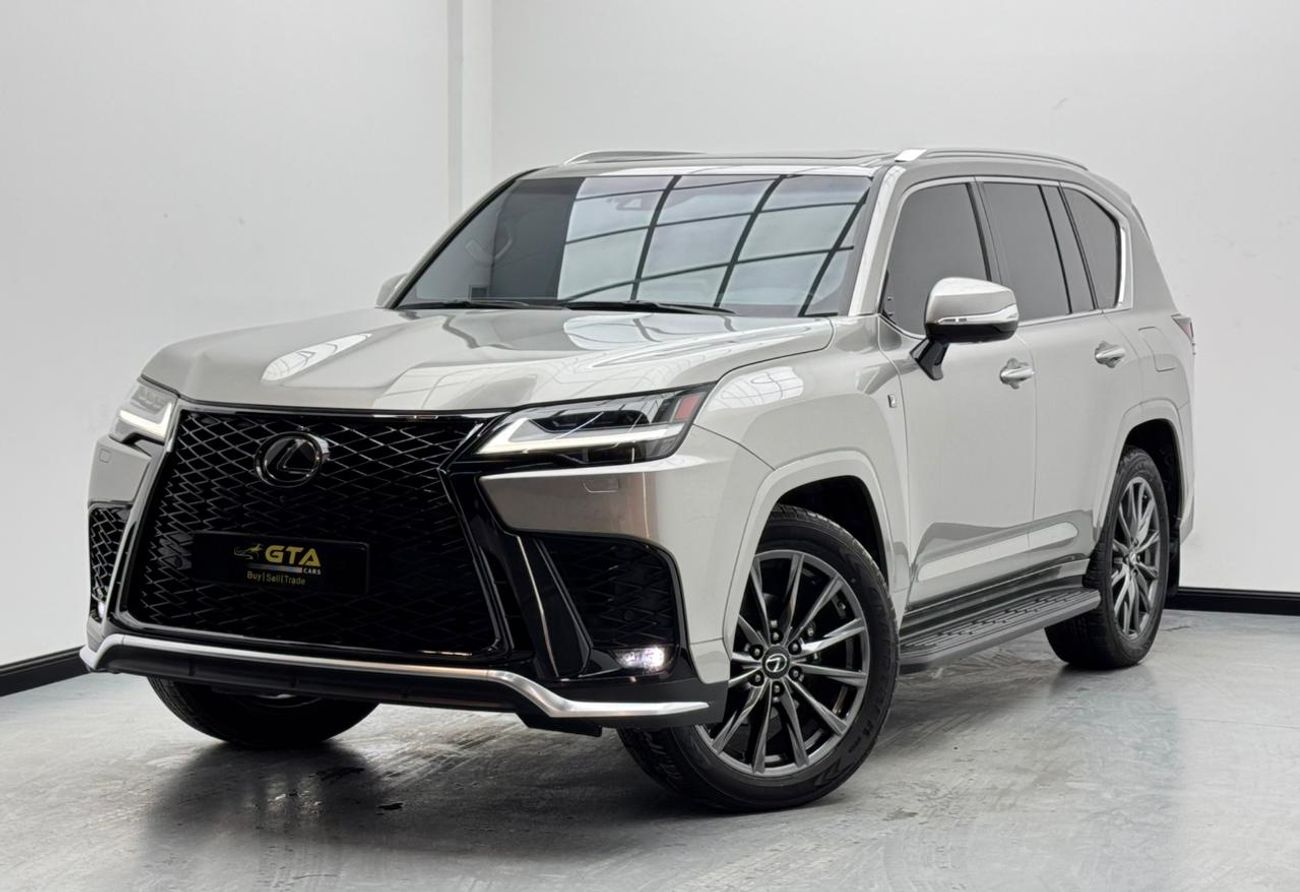 Lexus LX 600 F-Sport 3.5L 2023 Lexus LX600 F Sport, 2028 Lexus Warranty and Service Pack, Lexus Service History, 
