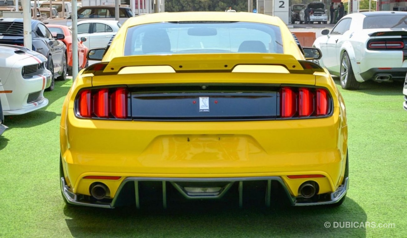 فورد موستانج SOLD!!!Mustang V6 3.7L 2017/ Shelby 2020 Body Kit/ Leather Interior/ Very Good Condition