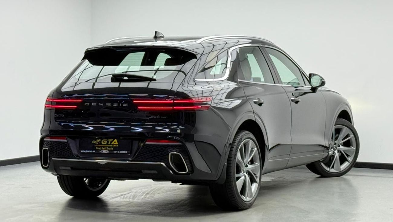 جينيسس GV70 2023 Genesis GV70 Platinum Sport, 2027 Genesis Warranty + Service Pack, Very Low Km, GCC
