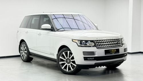 لاند روفر رينج روفر 2017 Range Rover Vogue SE Supercharged, 2026 RR Warranty, 2029 RR Service Pack, Fully Loaded, GCC