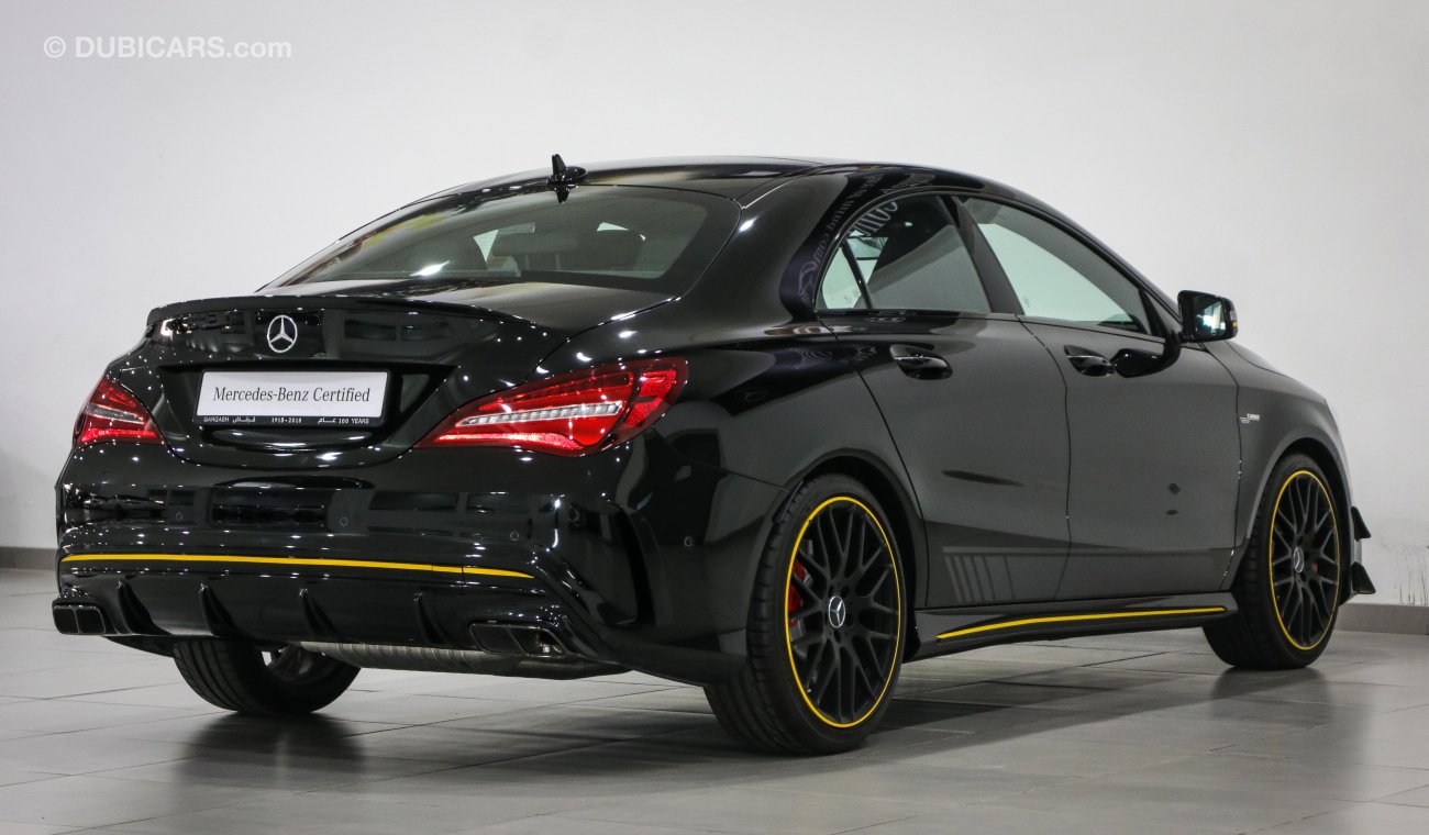 Mercedes-Benz CLA 45 AMG Turbo 4Matic 2.0L 0 mileage Yellow Night Edition