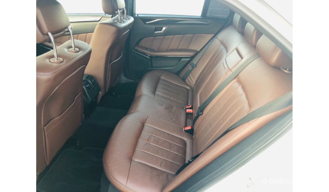 Mercedes-Benz E 250 MODEL 2015 GCCCAR PERFECT CONDITION FULL ORIGINAL PAINT FULL OPTION PANORAMIC ROOF LEATHER SEATS NAV