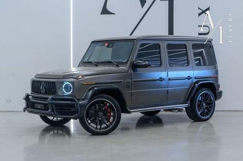 Mercedes-Benz G 63 AMG Std 4.0L 2021 Mercedes Benz G63 G MANUFAKTUR, Warranty, Carbon Fiber Package, Full Options, Very Low