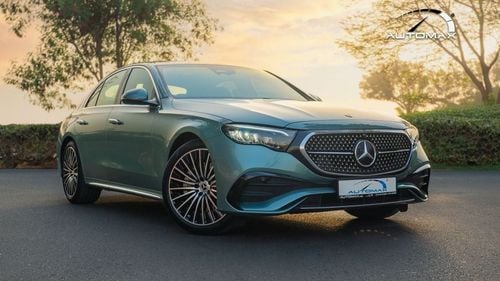 Mercedes-Benz E200 AMG 2.0L RWD 2026 GCC 0Km With 2 Years Unlimited Mileage Warranty @Official Dealer