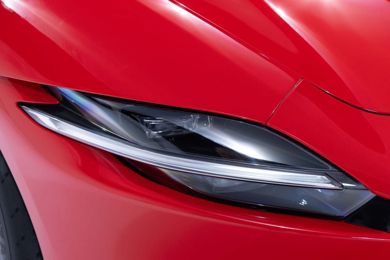 فيراري روما Spider – Delivery Mileage | Red Exterior | Cuoio Interior