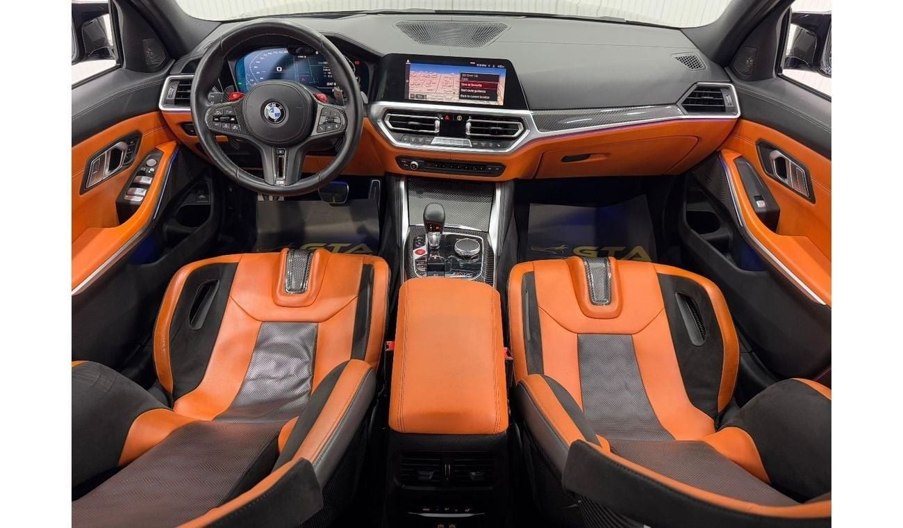 BMW M3 Competition 3.0L 2021 BMW M3 Competition, March 2026 BMW Warranty + Service Pack, Low Kms, GCC