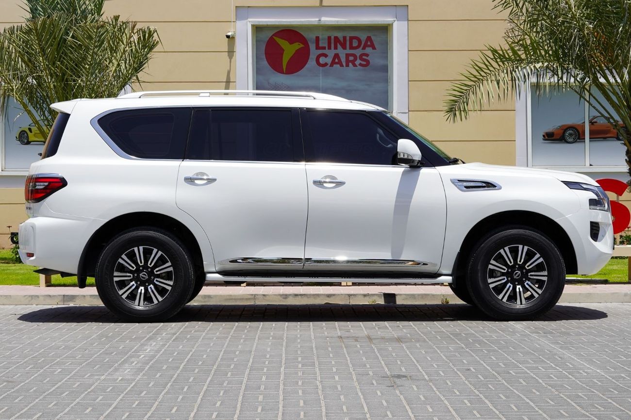 Nissan Patrol Nissan Patrol SE Titanium 2022 GCC under Agency Warranty with Flexible Down-Payment/ Flood Free.