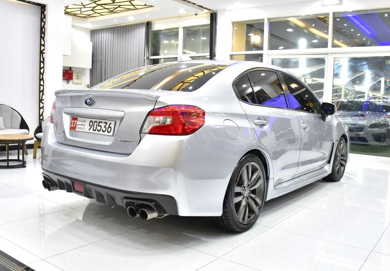 سوبارو امبريزا WRX EXCELLENT DEAL for our Subaru WRX AWD ( 2017 Model ) in Silver Color GCC Specs