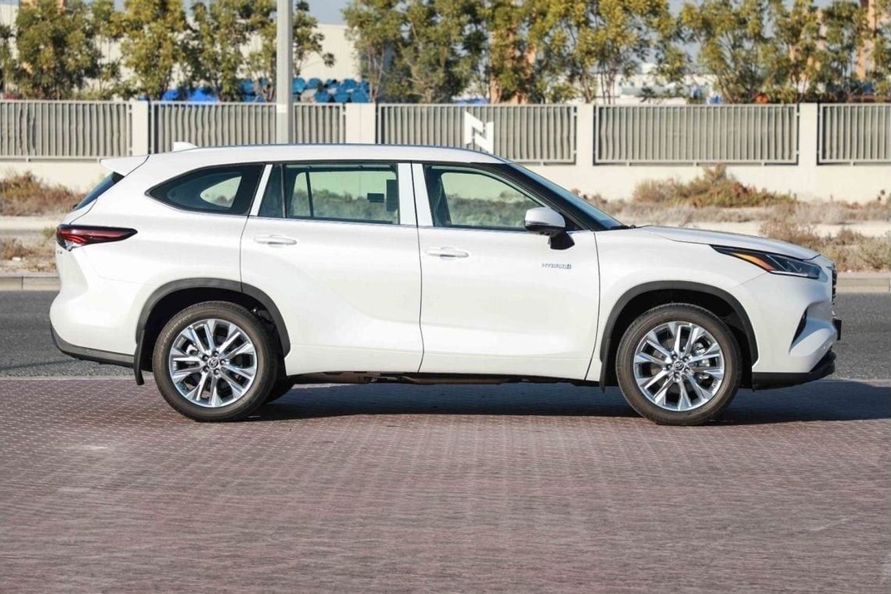 Toyota Highlander 2024 TOYOTA HIGHLANDER 2.5 VXR Hybrid - WHITE inside BEIGE | Export Only