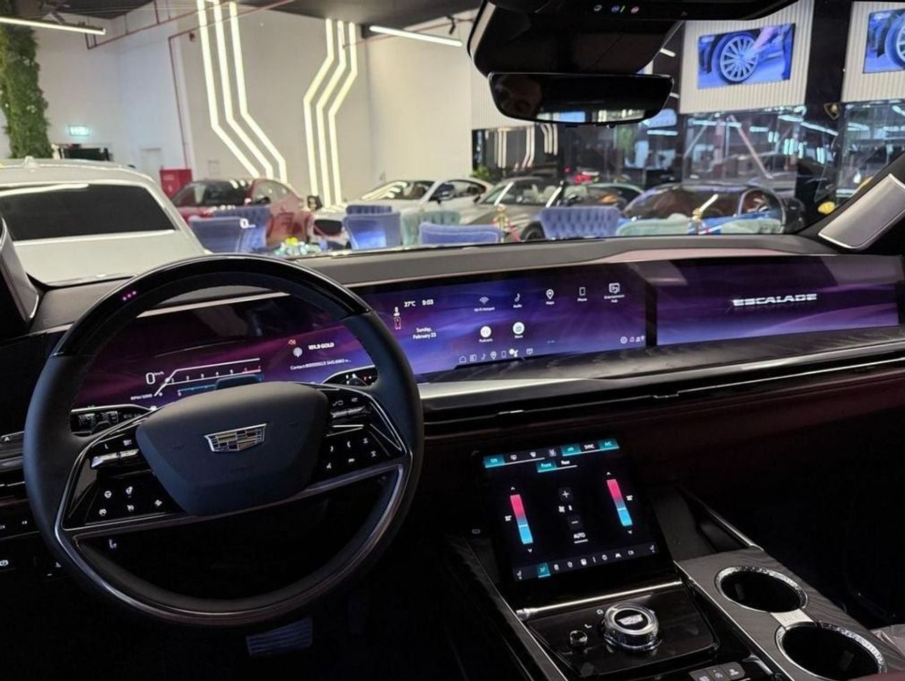 Cadillac Escalade Sport 6.2L AWD 2025 CADILLAC ESCALADE GCC - SPORT - 5 YEARS DEALER WARRANTY + SERVICE CONTRACT