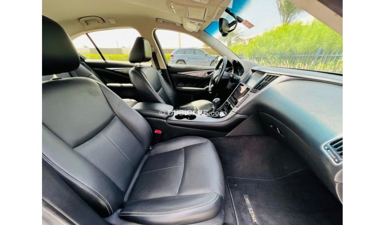 Infiniti Q50 Turbo Turbo || GCC || 0% DP || Well Maintained