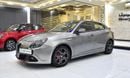 Alfa Romeo Giulietta EXCELLENT DEAL for our Alfa Romeo Giulietta ( 2018 Model ) in Silver Color GCC Specs