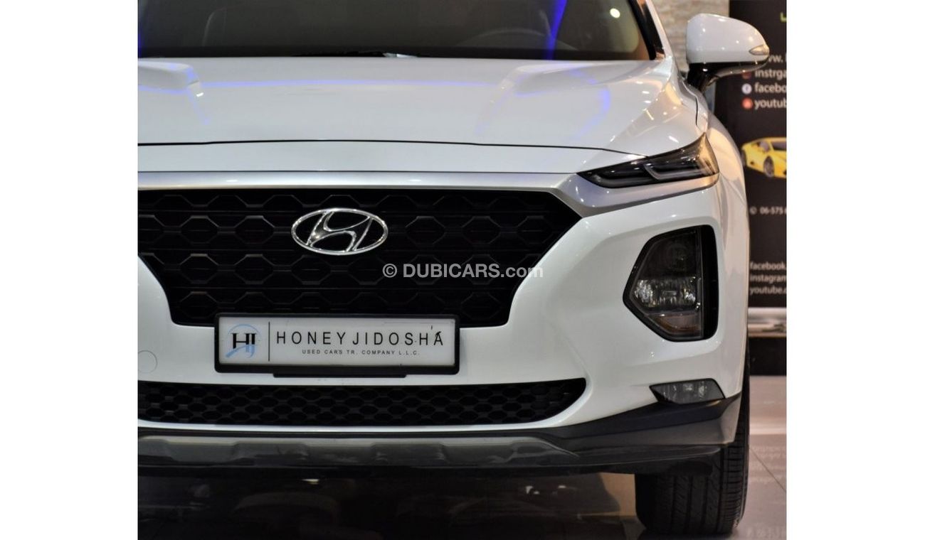 Hyundai Santa Fe EXCELLENT DEAL for our Hyundai SantaFe 2019 Model!! in White Color! GCC Specs