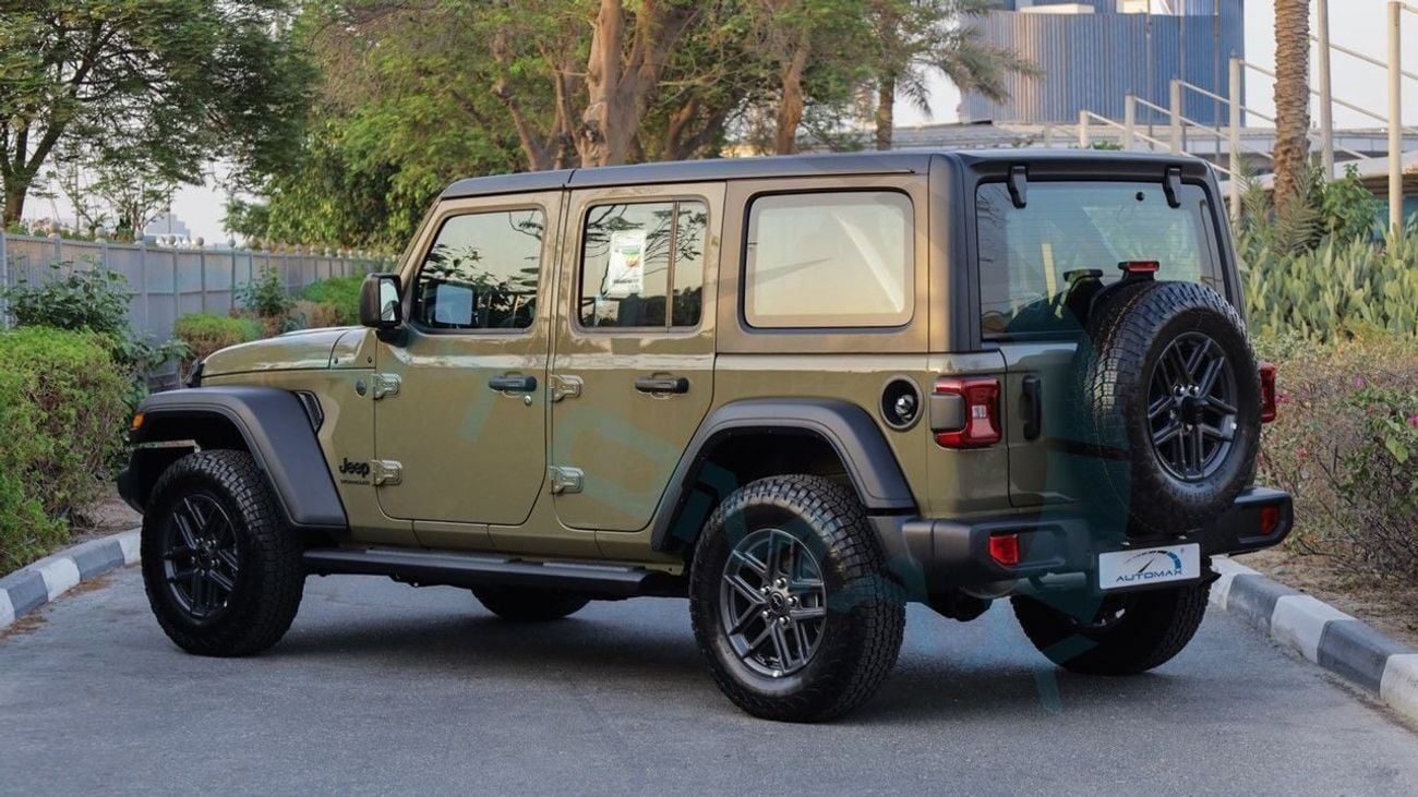 Jeep Wrangler Unlimited Sport S I4 2.0T 2025 GCC 0Km With 3 Years Warranty Or 60,000 Km @Official Dealer