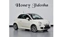Fiat 500 EXCELLENT DEAL for our FIAT 500s 2016 Model!! in White Color! GCC Specs