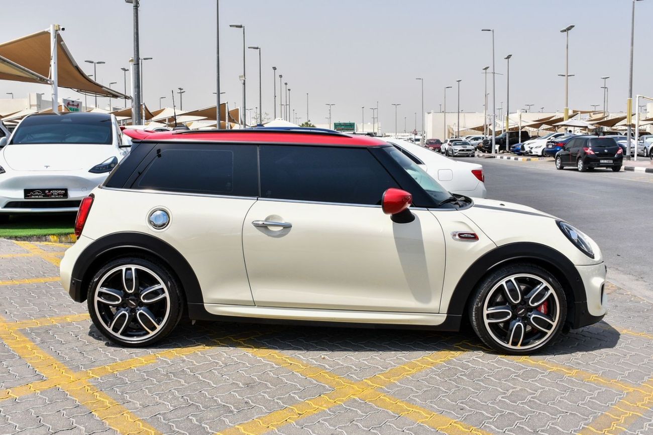 Mini John Cooper Works Cabrio Mini cooper works Model 2021 Gcc specs Full check agency, Under warranty Original paint no accident