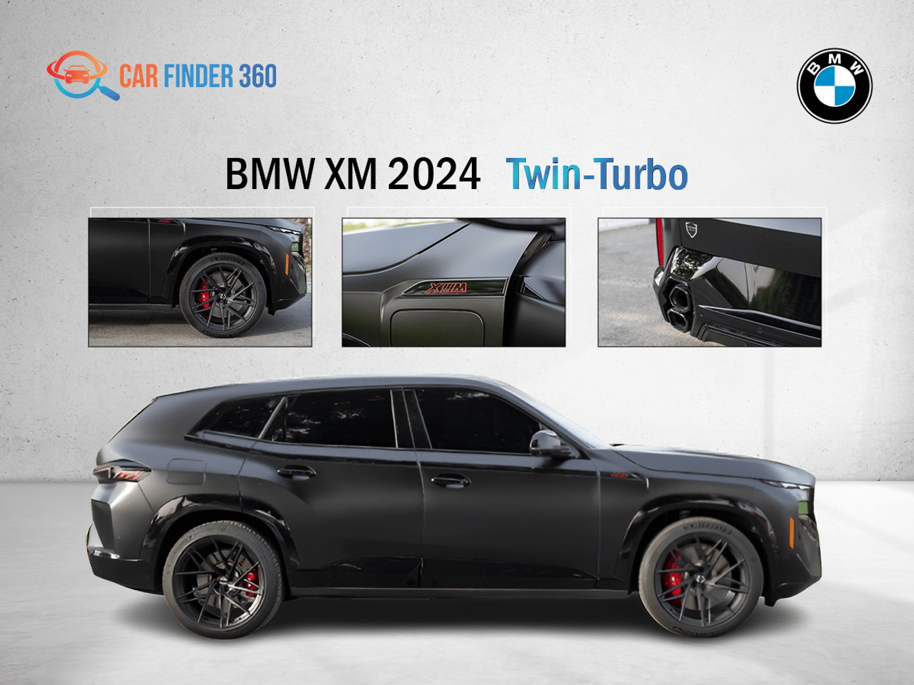 BMW XM BMW XM 2024 10,000 KM Only | 4.4L Twin-Turbo (Export only)