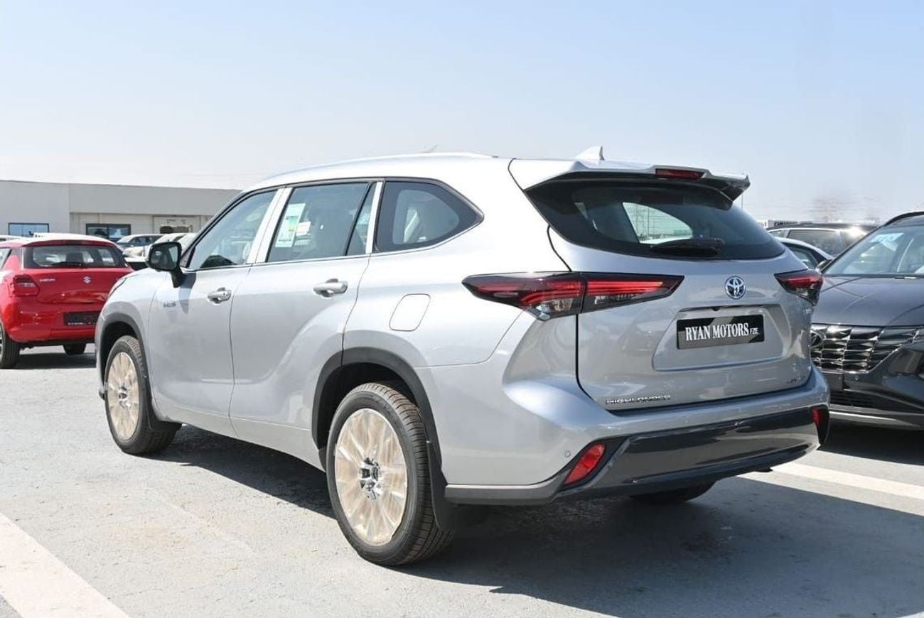 Toyota Highlander Toyota Highlander 2.5L LIMITED HEV 4x4 Hybrid Model 2024, Color Silver (Export Price)