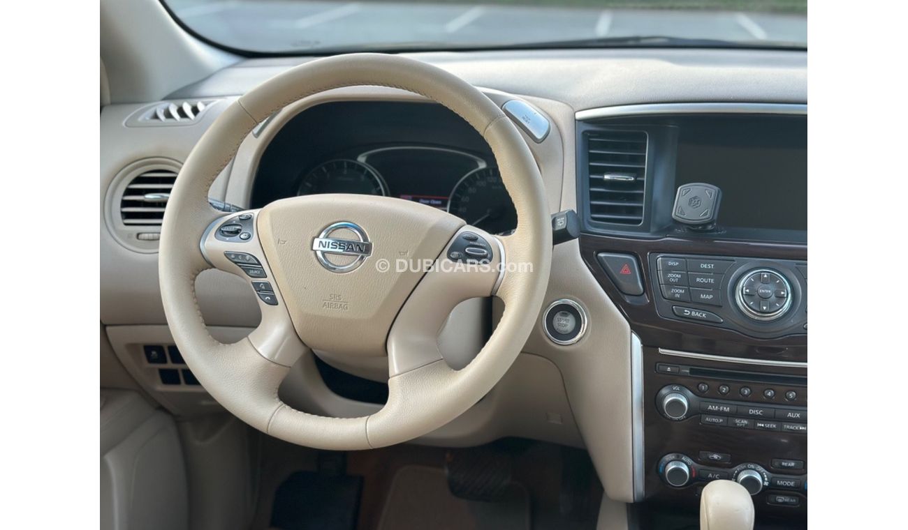 Nissan Pathfinder Platinum MODEL 2013 GCC CAR PREFECT CONDITION INSIDE AND OUTSIDE FULL OPTION PANORAMIC ROOF LEATHER