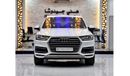 Audi Q7 EXCELLENT DEAL for our Audi Q7 ( 45TFSi Quattro ) 2016 Model / White Color GCC Specs