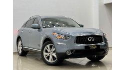 Infiniti QX70 2017 Infiniti QX70, Warranty, Full Service History - Recently Serviced. GCC, Low Kms!