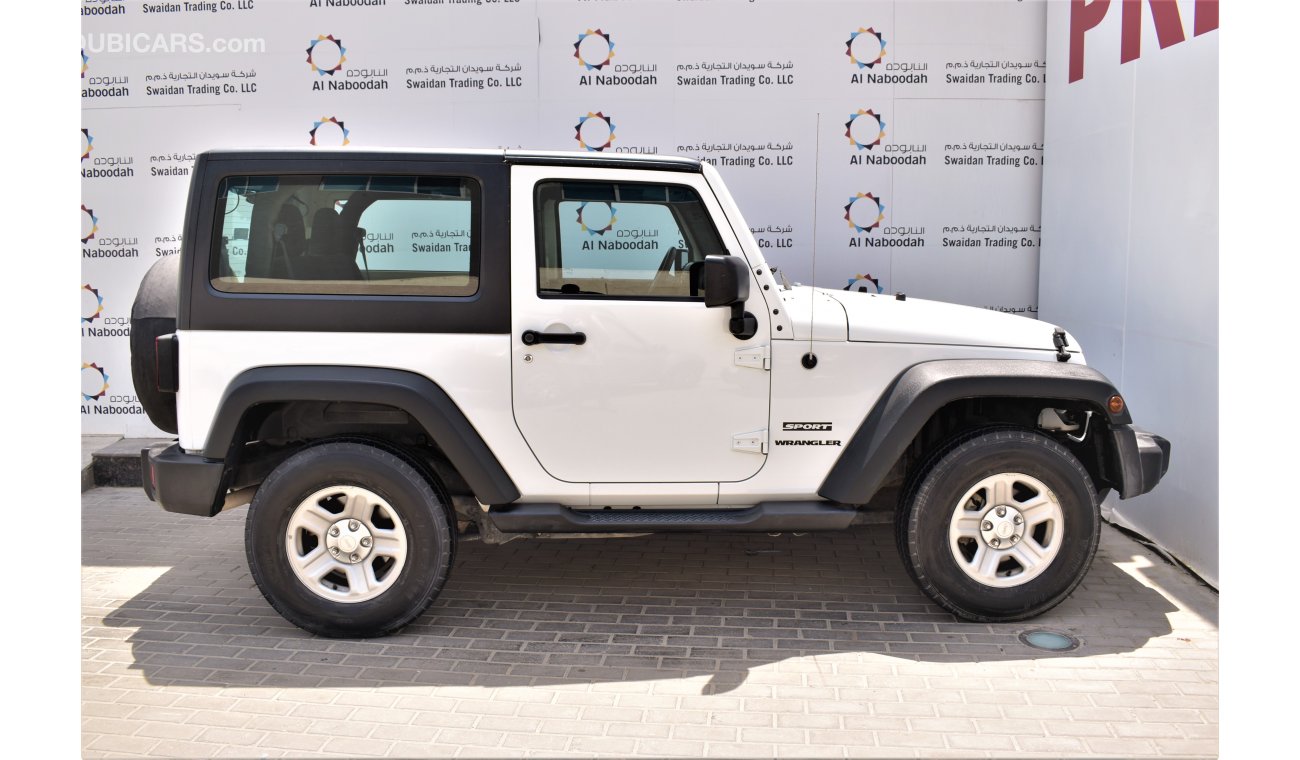 Jeep Wrangler AED 1760 PM | 0% DP | 3.6L SPORT V6 4X4 GCC WARRANTY