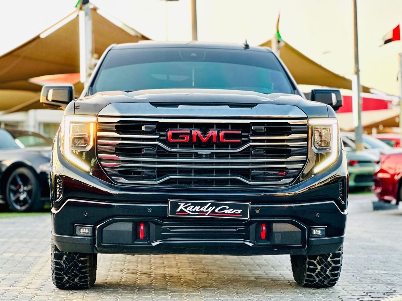 GMC Sierra 1500 CREWCAB AT4 | Monthly 2600/- | 0% DP | Paddle Shifters | Sunroof | # 07618R
