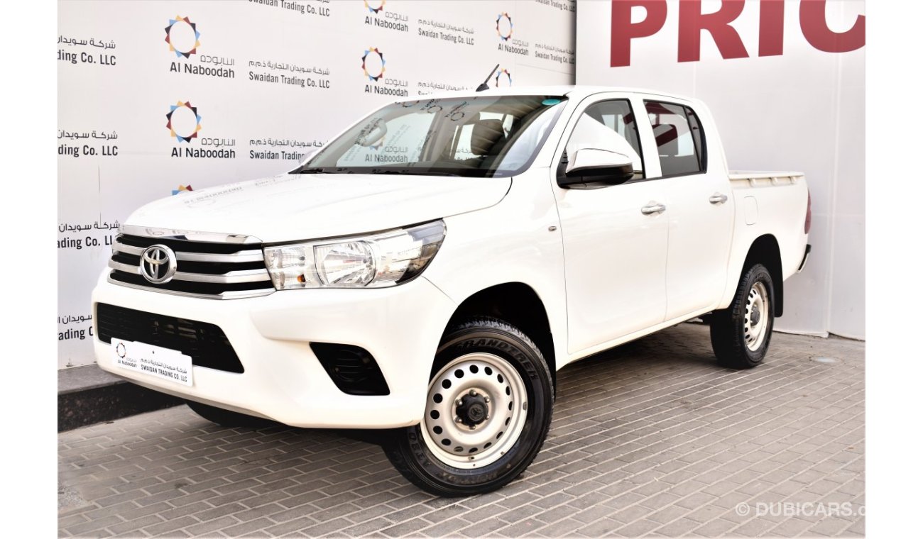 Toyota Hilux AED 1468 PM | 2.7L GL 4WD GCC WARRANTY