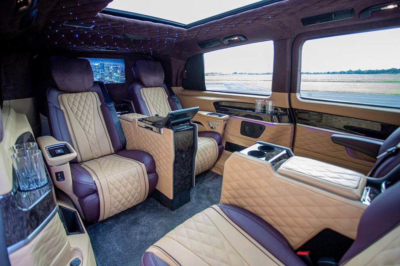 Mercedes-Benz V 300 XLWB Luxury VIP Senzati Interior. Mercedes-Benz Approved Conversion
