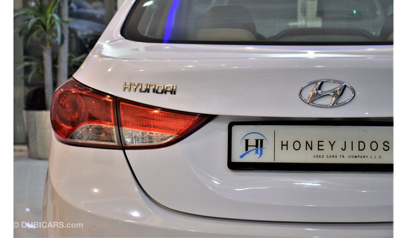 هيونداي إلانترا EXCELLENT DEAL for our Hyundai Elantra 2014 Model!! in White Color! GCC Specs