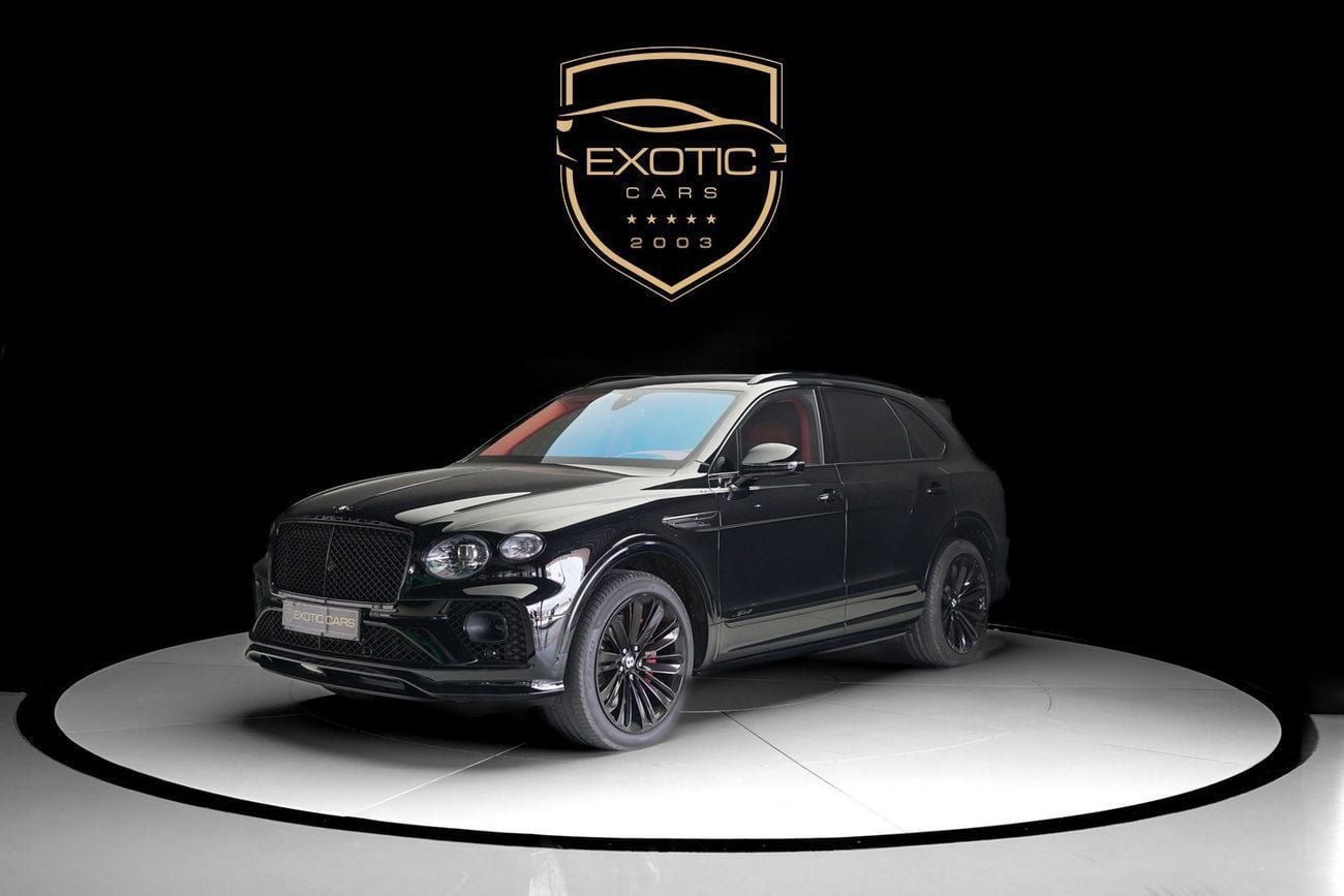 Bentley Bentayga SPEED SPEEED BLACK EDITION W12