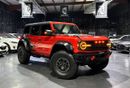 Ford Bronco RAPTOR Twin Turbo V6 | Low Mileage | GCC Original Paint | Advanced 4x4 | Excellent Condition