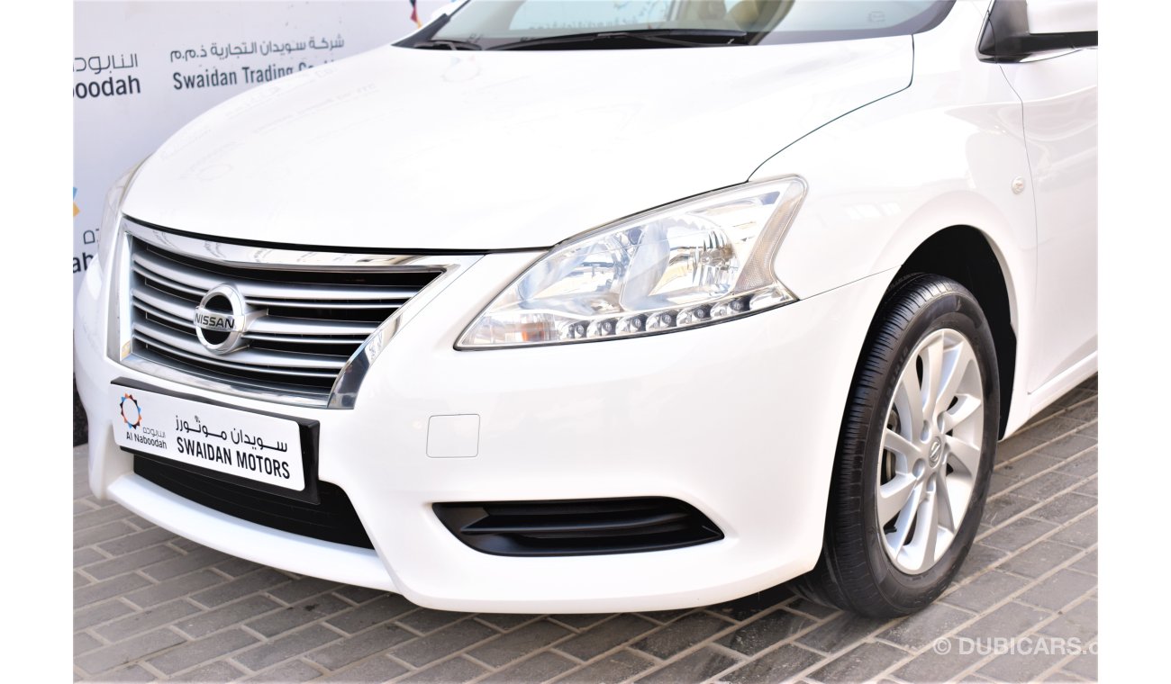 Nissan Sentra AED 840 PM | 0% DP | 1.8 S GCC WARRANTY