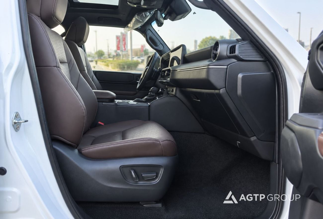 Toyota Prado ALL ROUNDER G 2.4L Turbo Petrol | 4WD | Sunroof | Leather Seats | GCC Specs | MID OPTION | READY STOCK