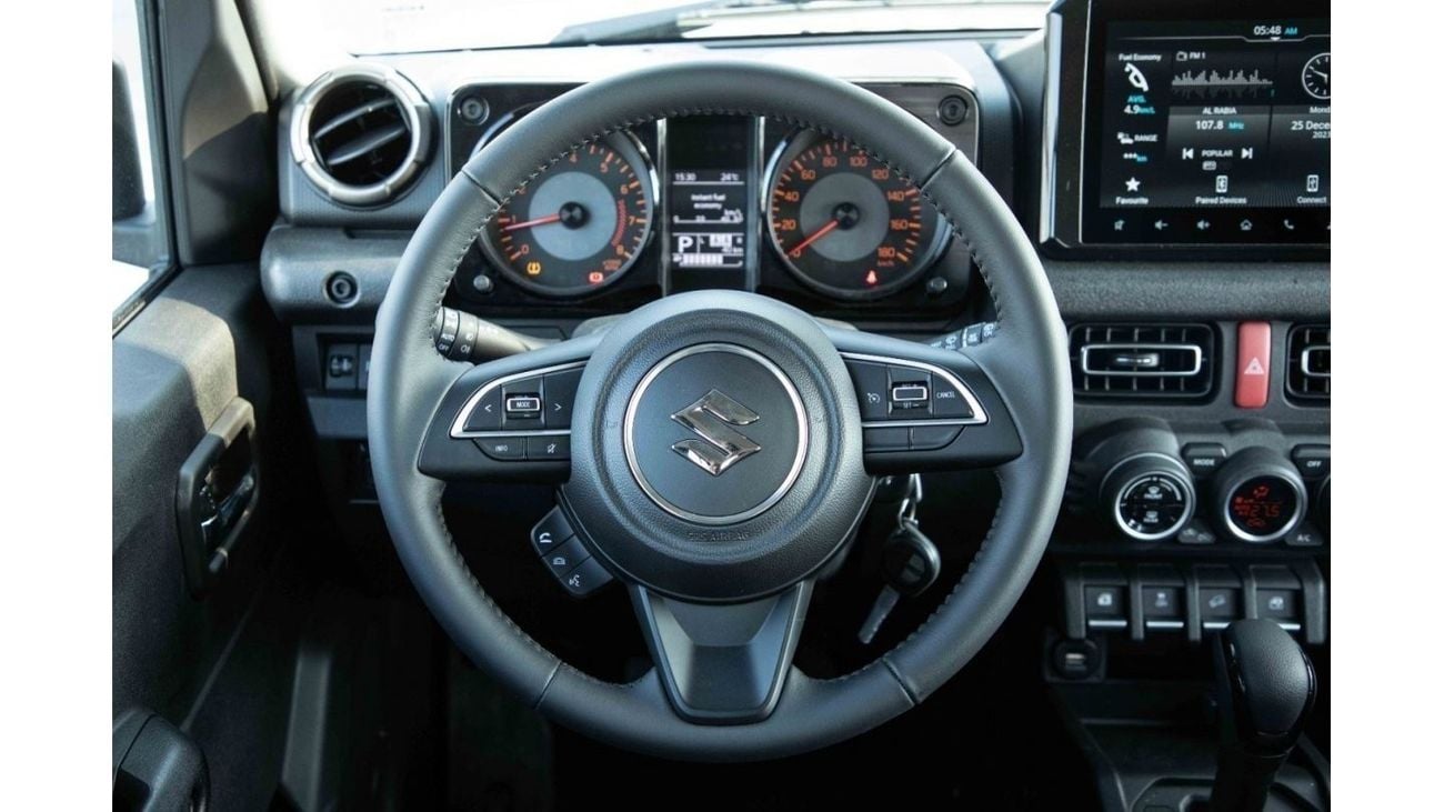 Suzuki Jimny 2024 Suzuki Jimny 1.5 GLX - Silky Silver Metallic inside Black | Export Only