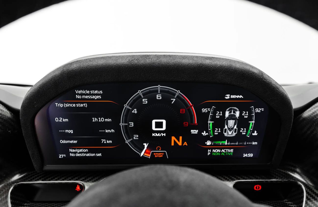 مكلارين سينا 4.0L V8 Twin-Turbocharged Engine