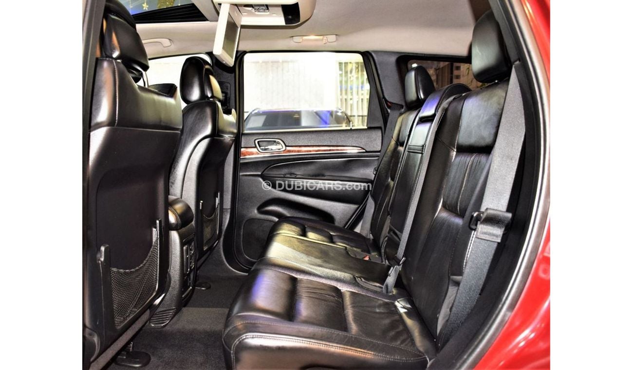 جيب جراند شيروكي ONLY 66000 KM! Jeep Grand Cherokee 2013 Model! In Red Color! Gcc Specs