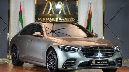 مرسيدس بنز S 500 Mercedes-Benz S 500 | 2023 GCC 4200km | 5 Years Warranty | AMG | Panoramic